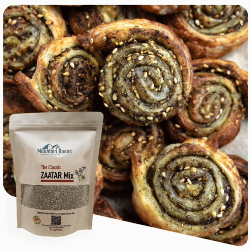 Delicious Zaatar Pinwheels | Mountain Boons